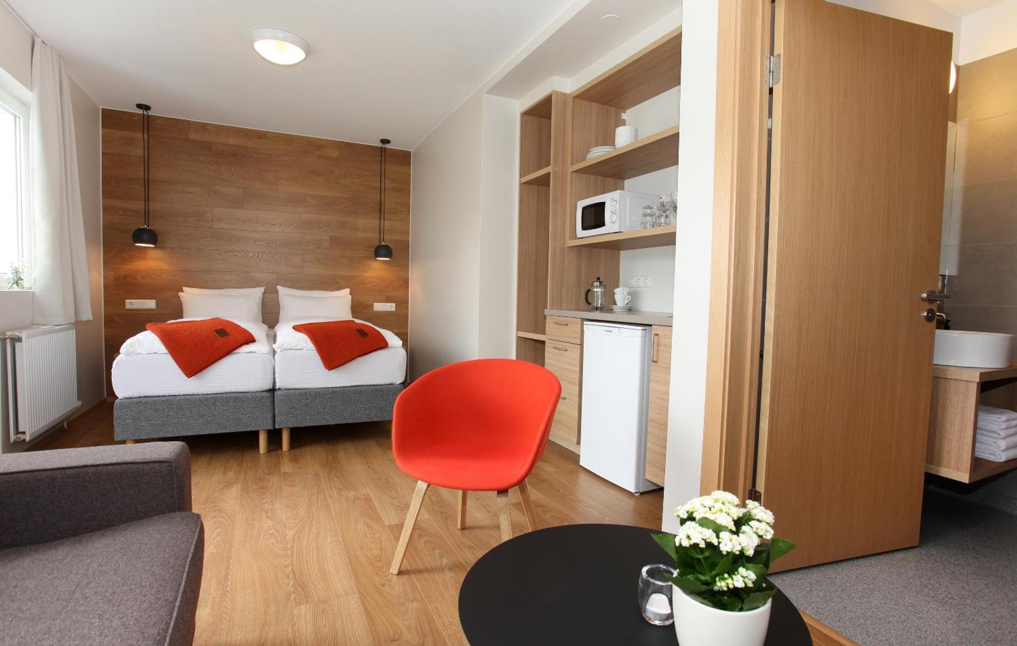 Appartamento monolocale con accesso a vasca idromassaggio e sauna